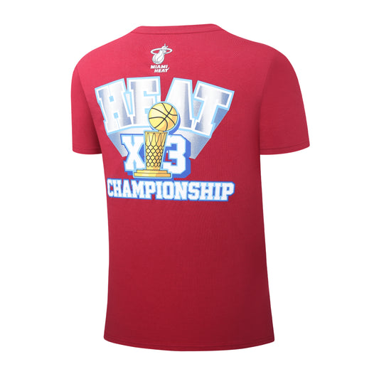 Polera NBA Miami Heat Shot Burdeo