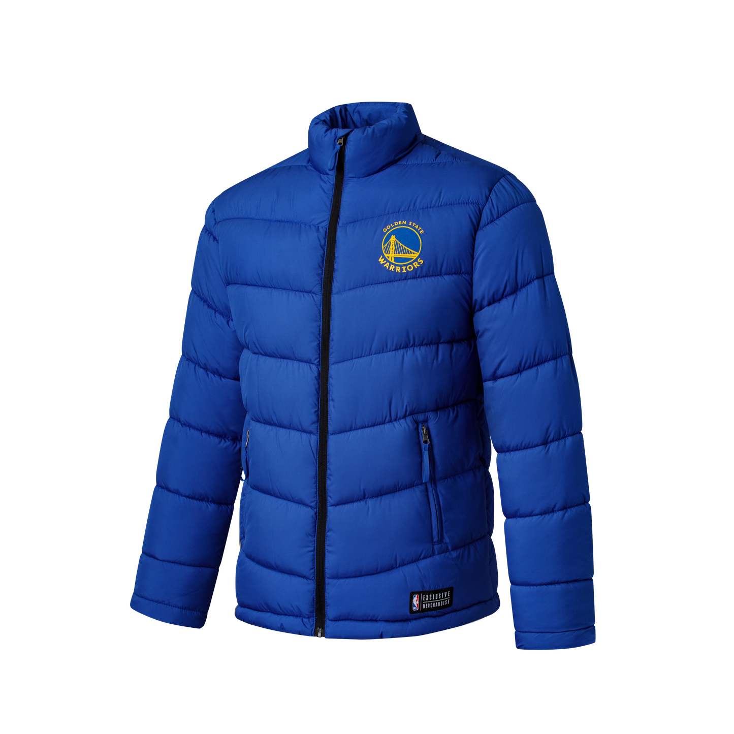 Chaqueta NBA Golden State Celeste