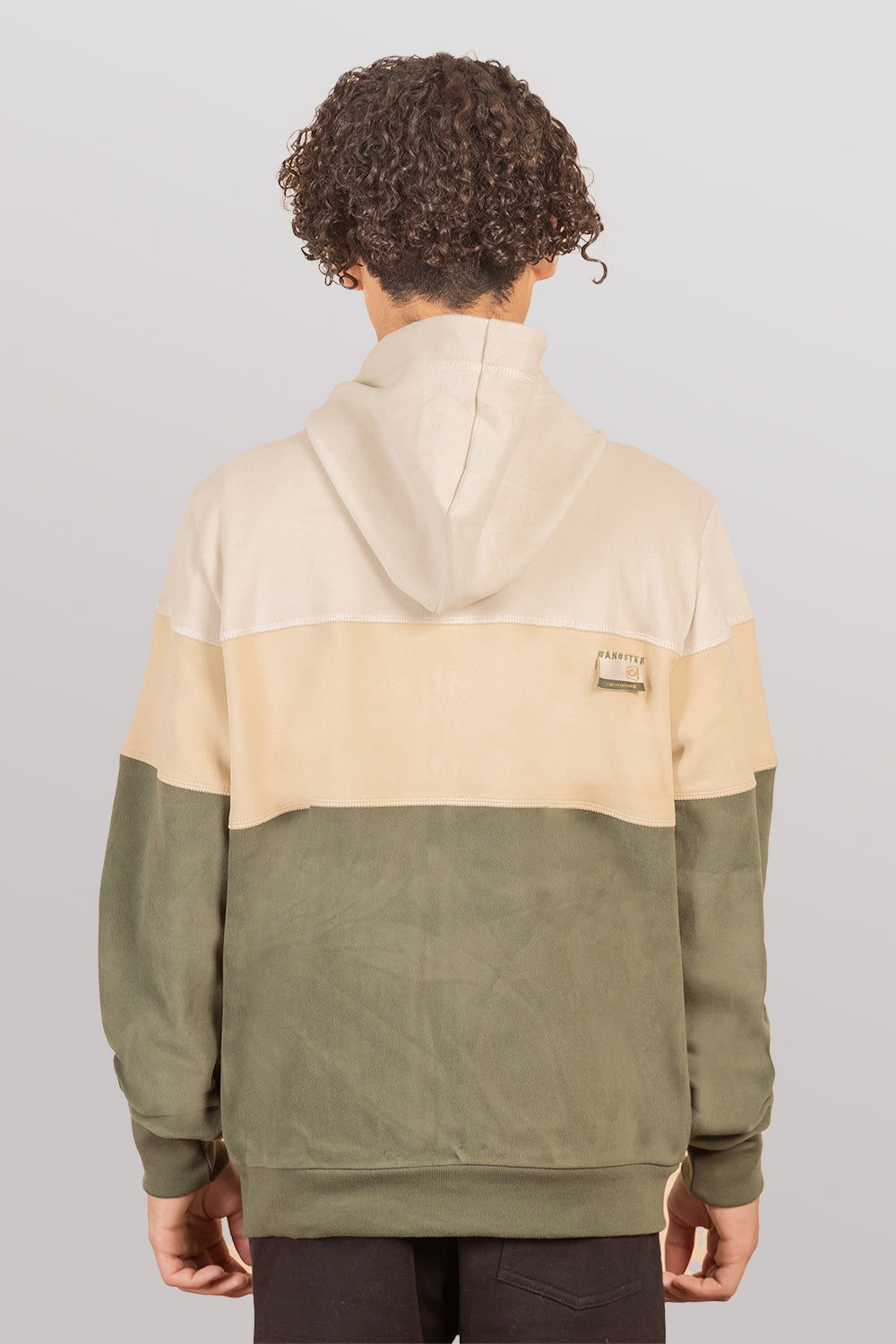 Teen Poleron Fullziper Peachy Verde Gangster