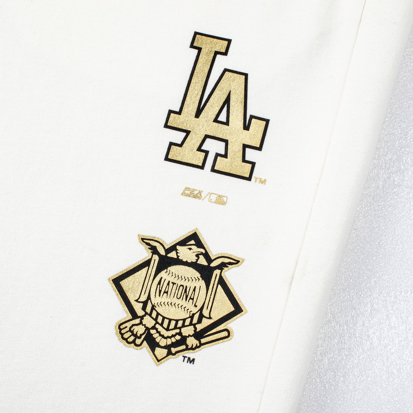 Pantalon Jogger MLB Dodgers Blanco The Label Company