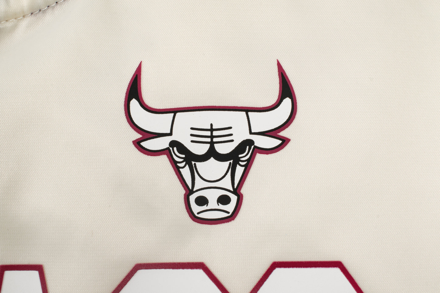 Chaqueta NBA Chicago Bulls Logo Gloss Blanco