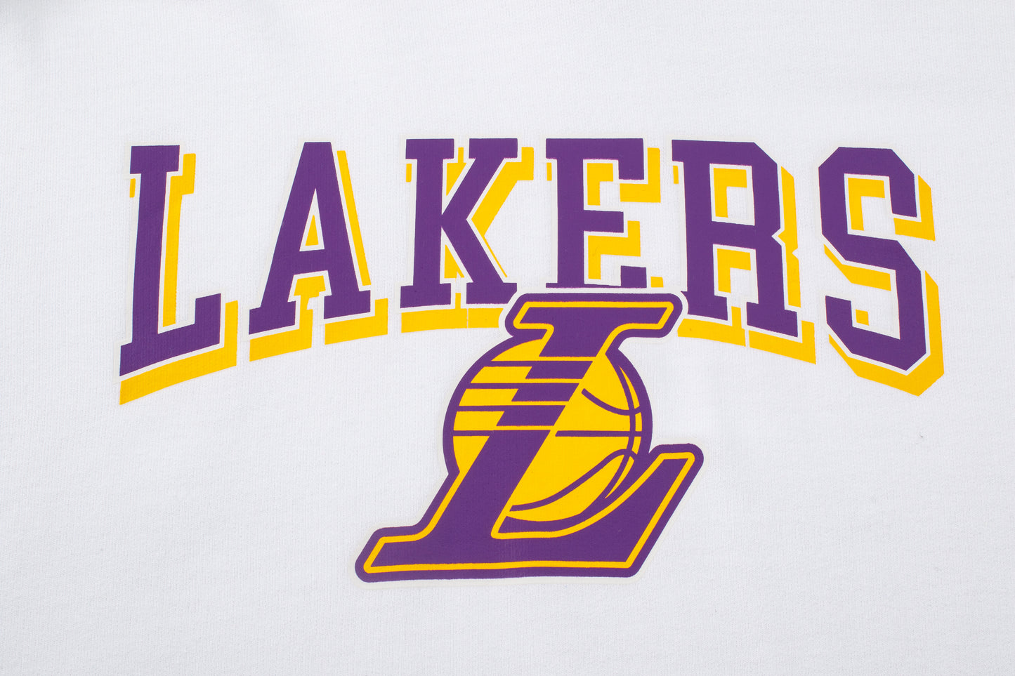 Poleron Hoddie NBA Lakers Blanco