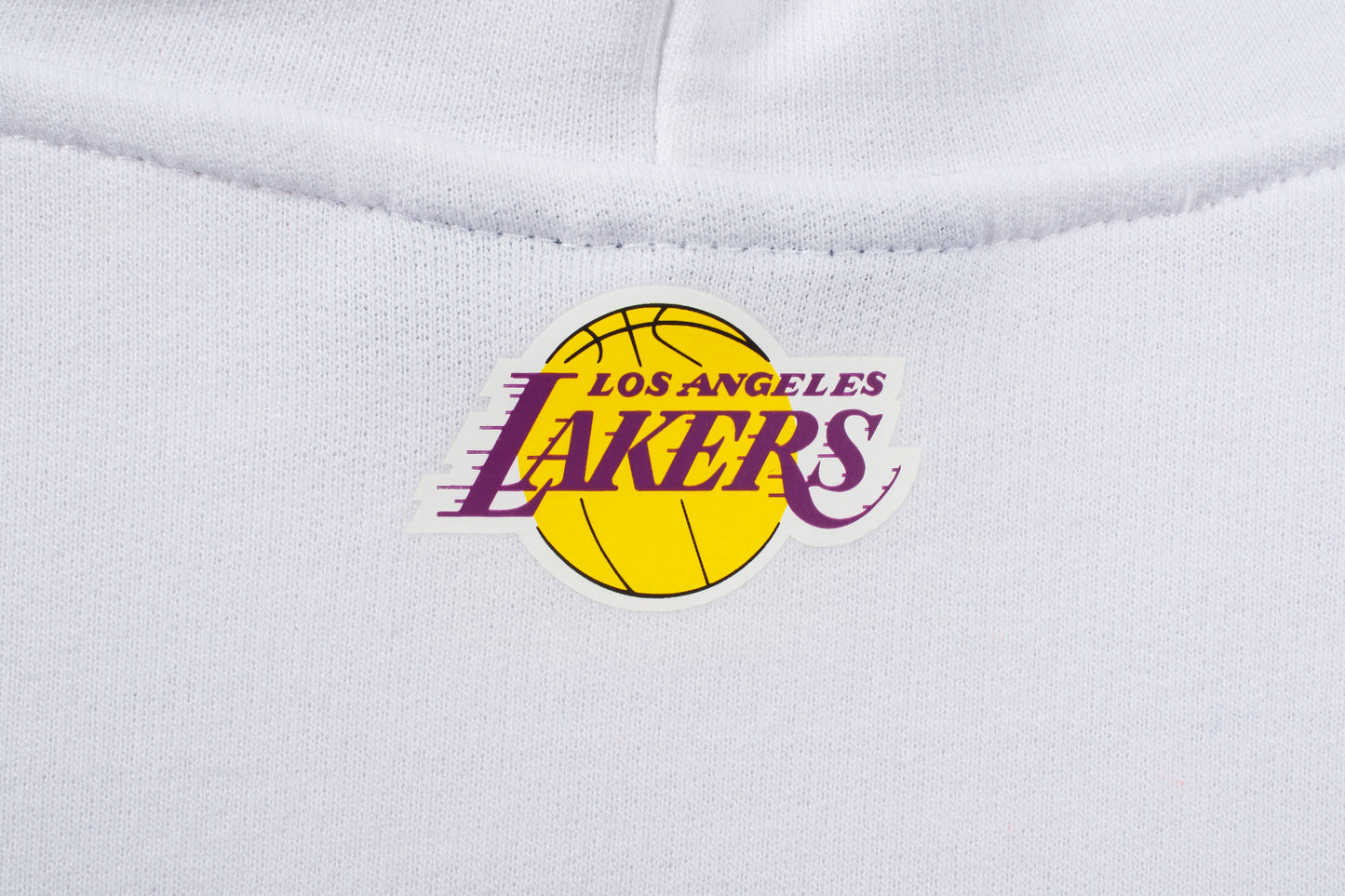 Poleron Hoddie NBA Lakers Blanco