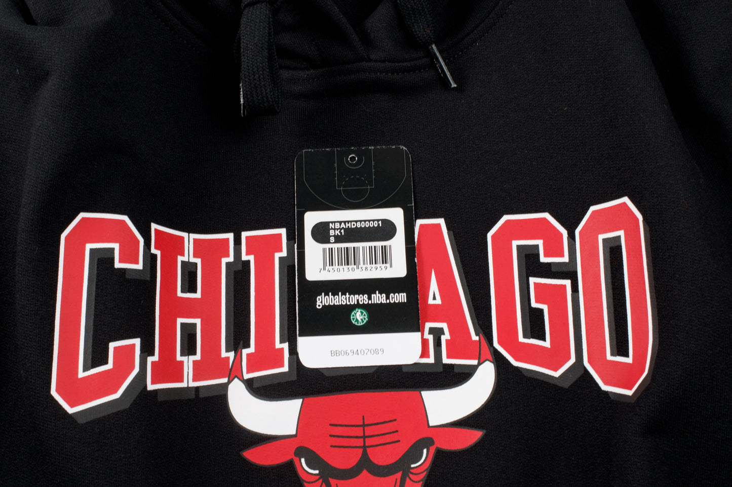 Poleron Hoddie NBA Chicago Bulls Negro