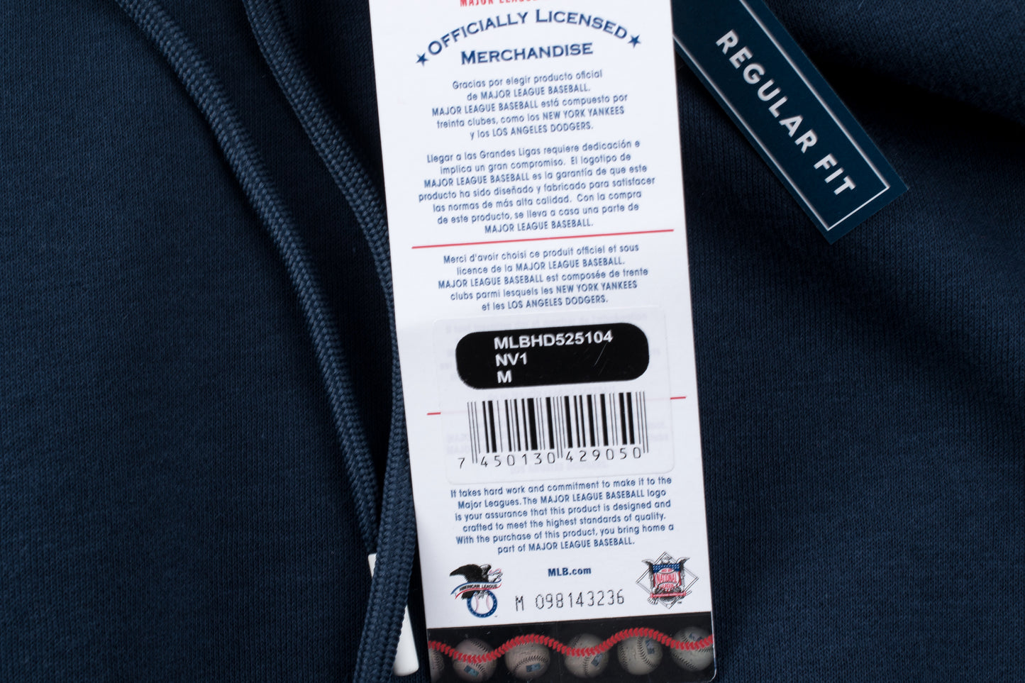 Poleron MLB Yankees One Azul