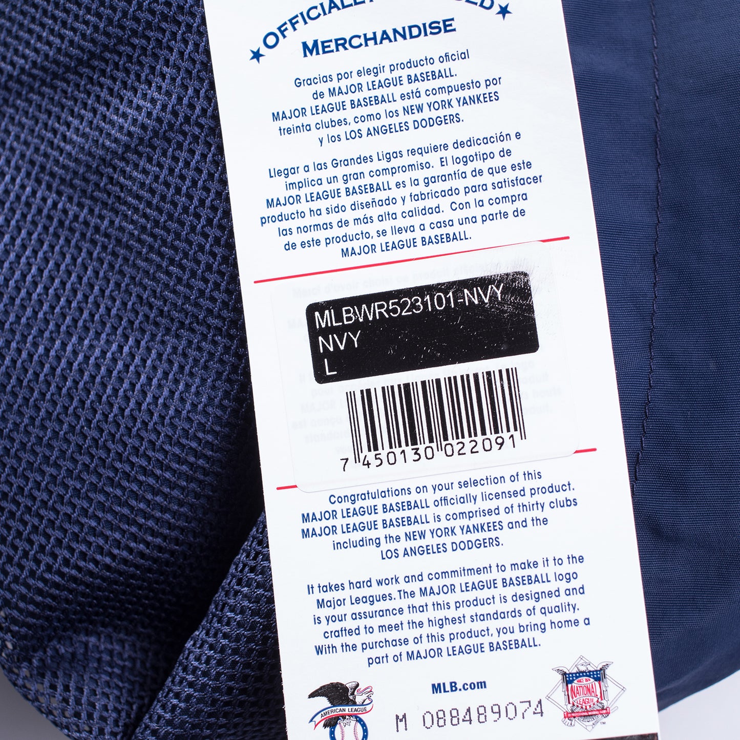 Cortaviento MLB Yankees BlancoThe Label Company
