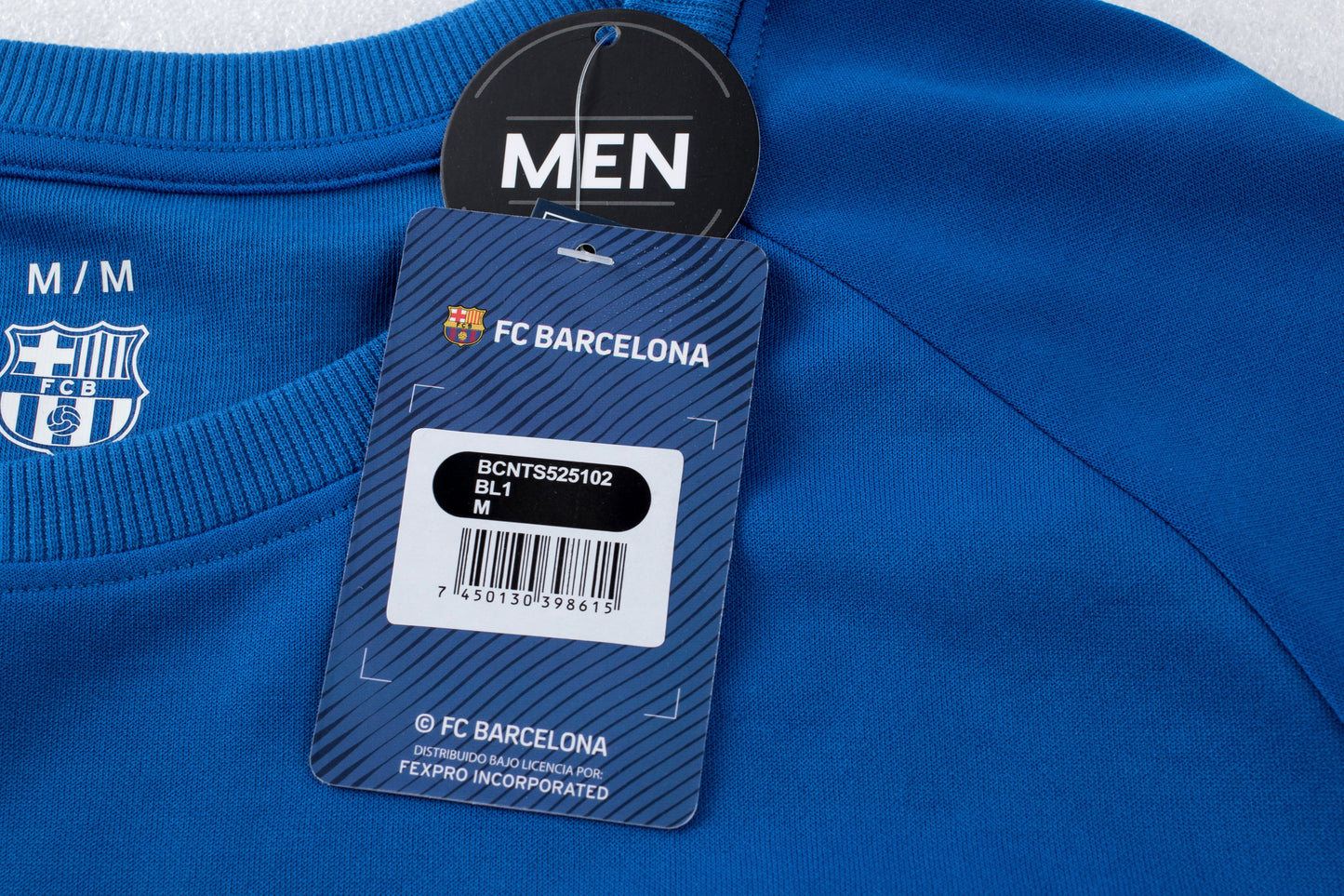 Polera Barcelona Focus Celeste