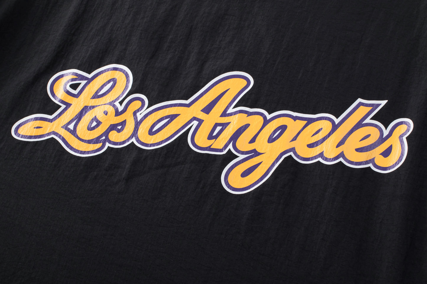 Cortaviento NBA Lakers Warm-up Negro