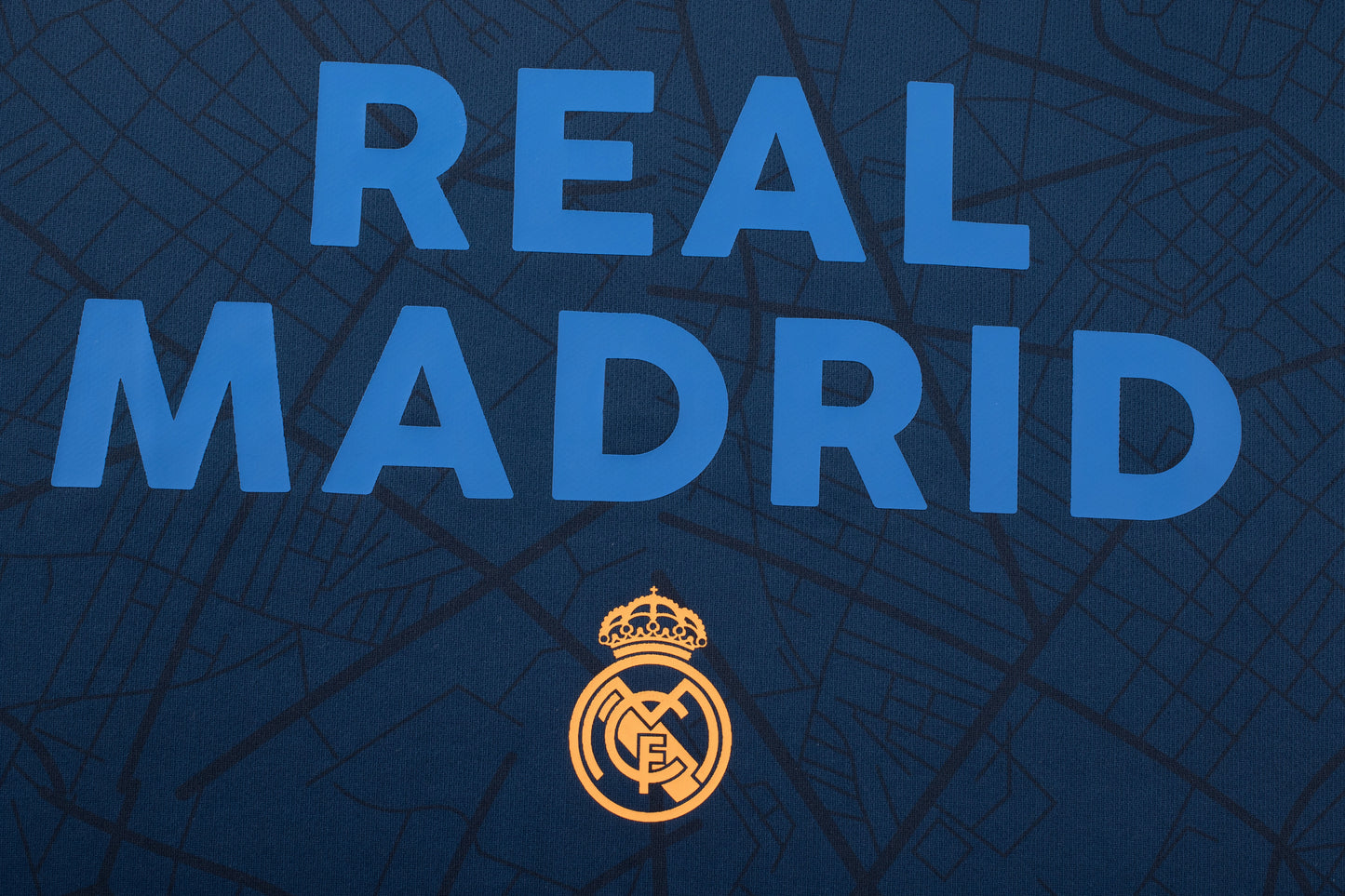 Polera Real Madrid Cities Azul