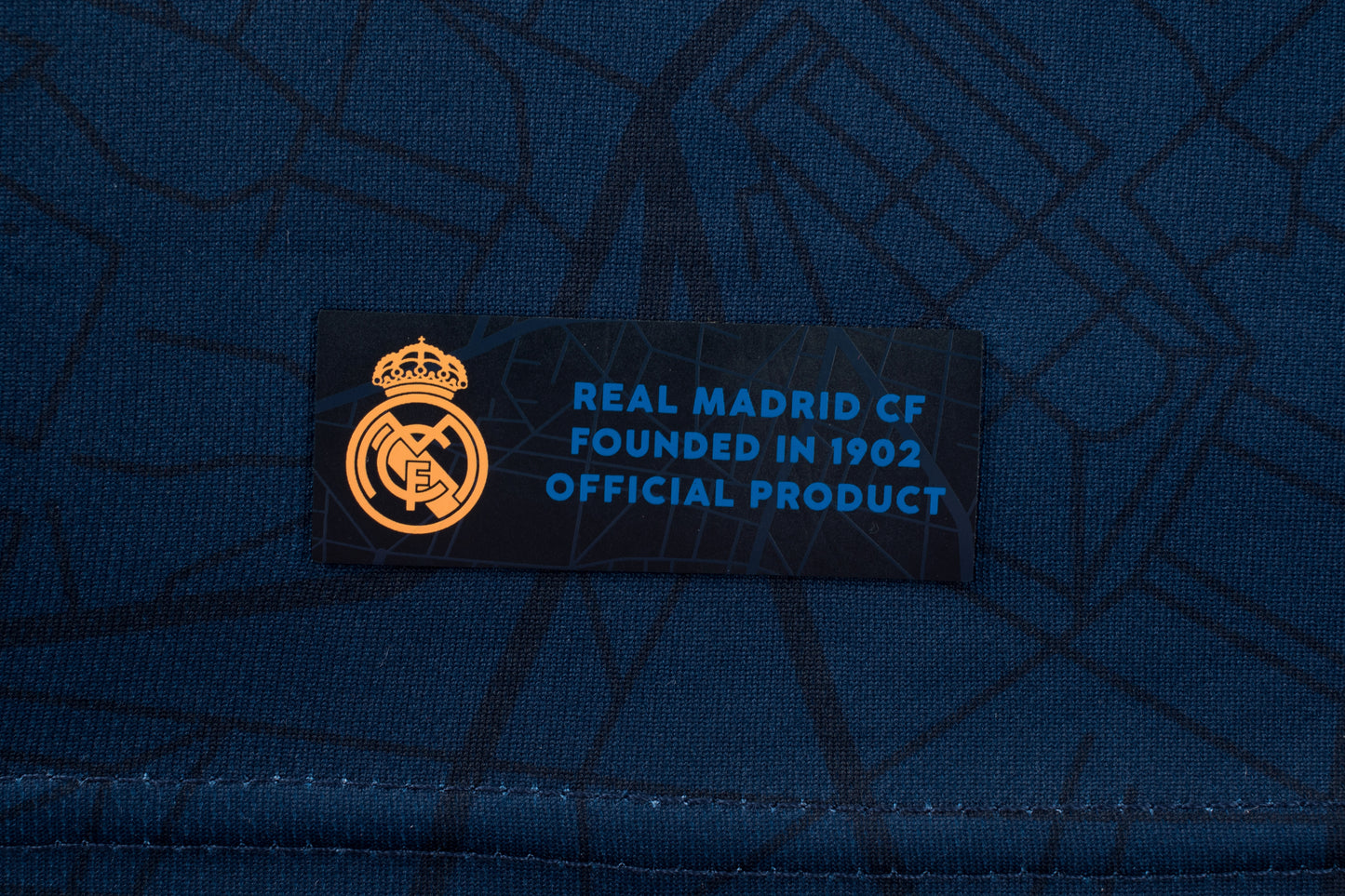 Polera Real Madrid Cities Azul