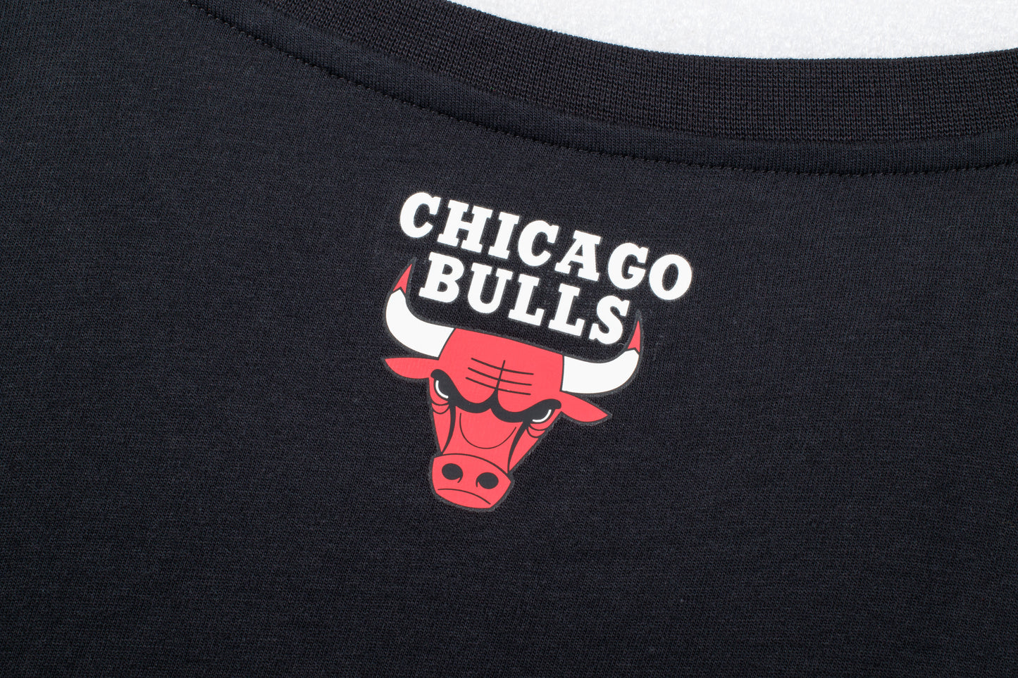 Polera NBA Chicago Bulls Rings Negro