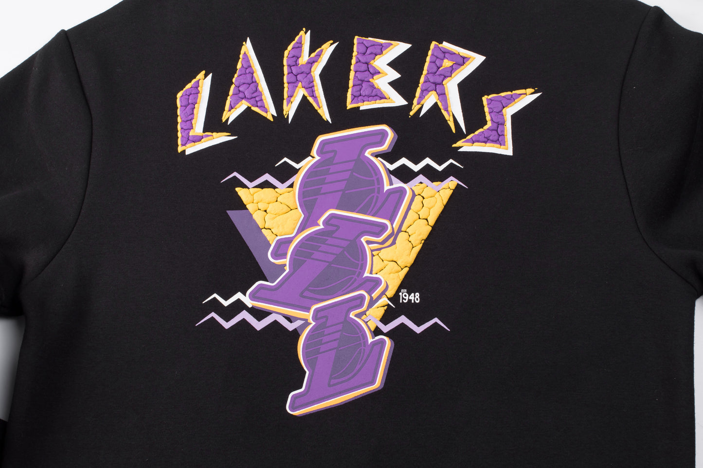 Poleron NBA Lakers Crazy Negro