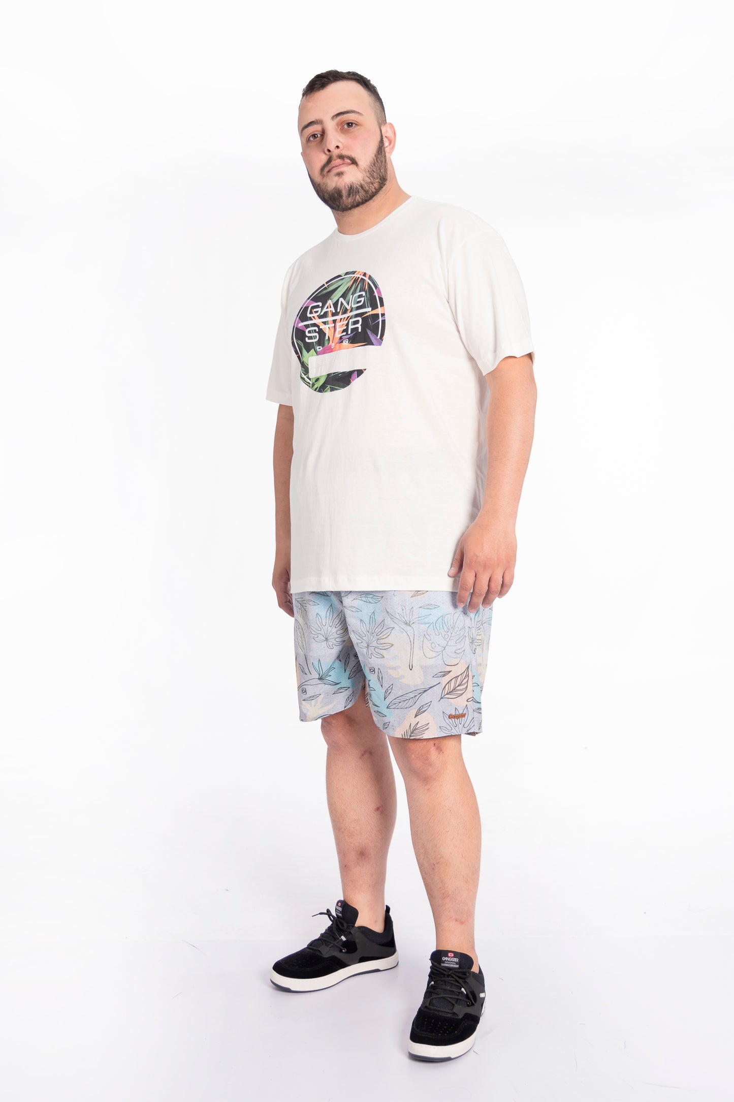 Plus Polera MC Basica Vine Blanco