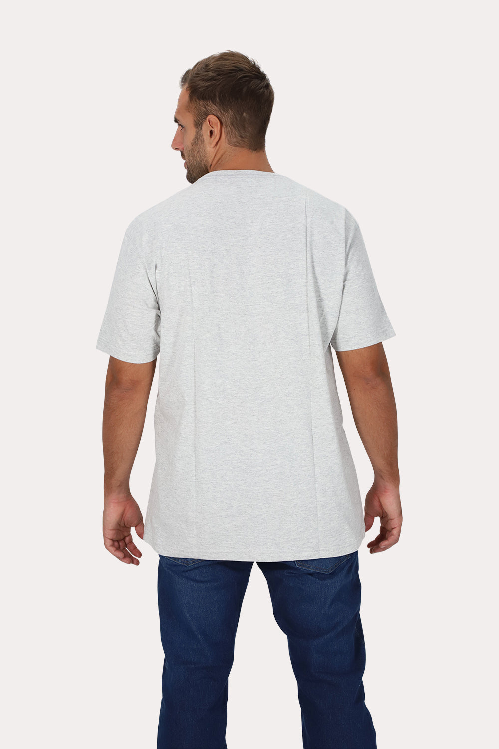 Plus Polera Mc Básica Vibrant Gris Gangster