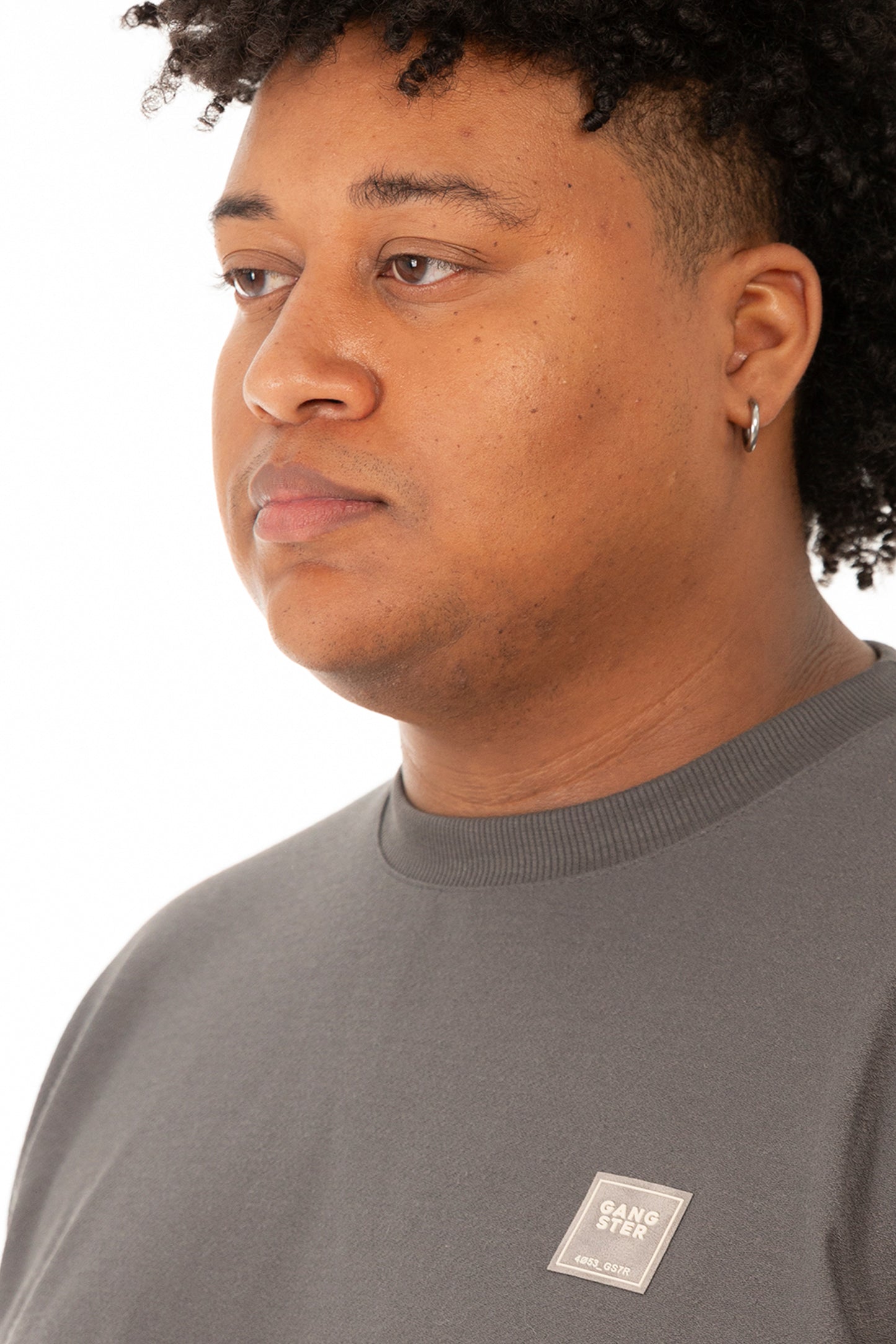 Plus Polera MC Textura Fenway Gris