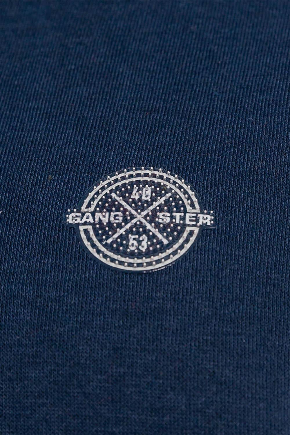 Polerón Crew Fleece Crucial Azul Gangster - Gangster