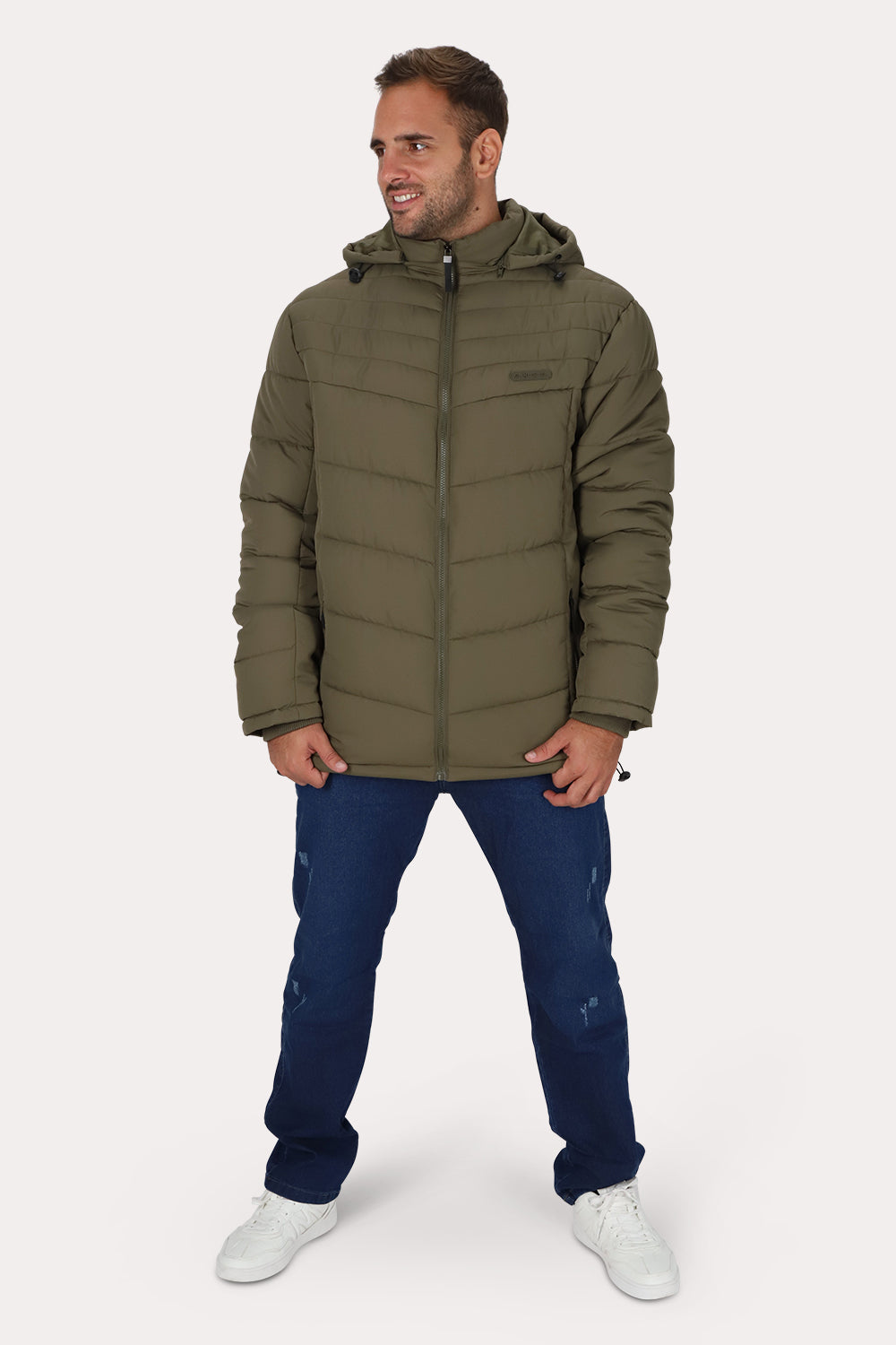 Plus Parka Vetra Verde Oliva Oscuro Gangster