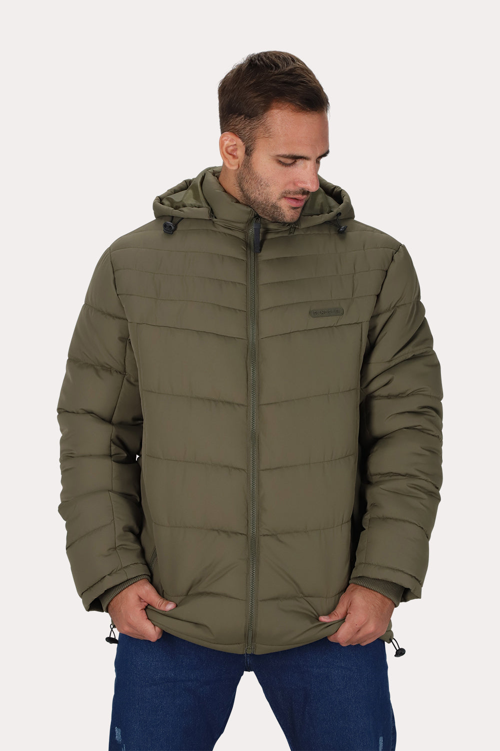 Plus Parka Vetra Verde Oliva Oscuro Gangster