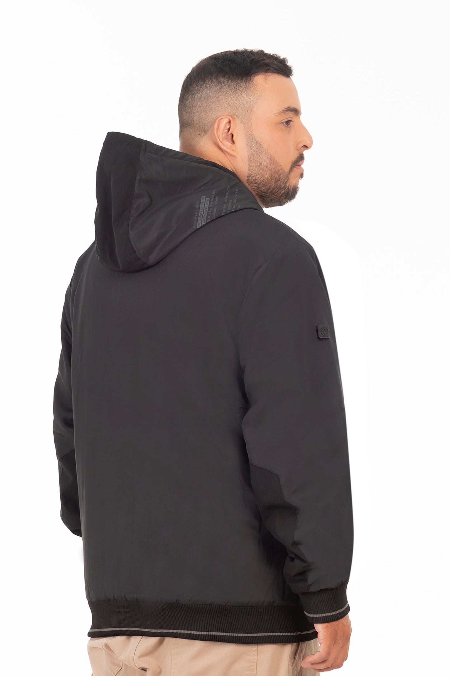 Plus Cortaviento Reversible Beacon Negro Gangster