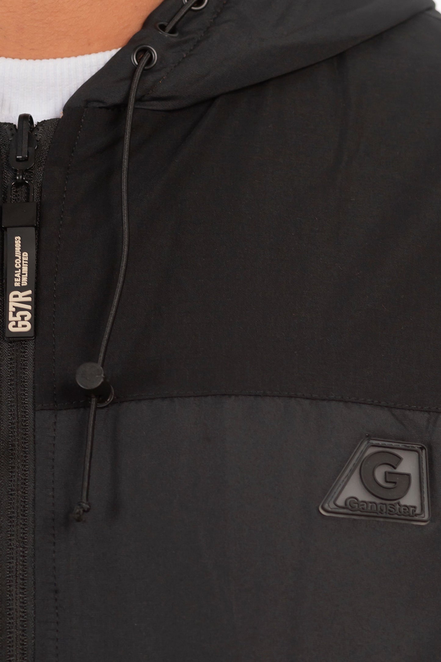 Plus Cortaviento Reversible Beacon Negro Gangster
