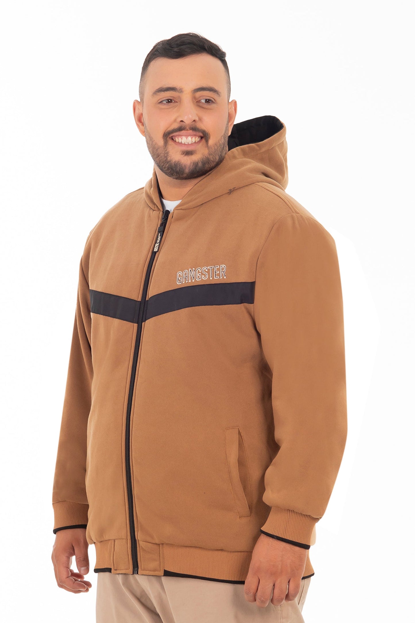 Plus Cortaviento Reversible Beacon Negro Gangster