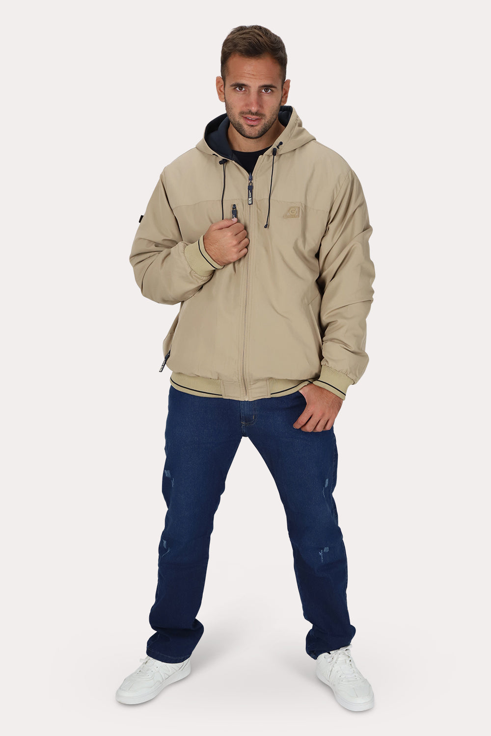 Plus Cortaviento Reversible Beacon Beige Gangster