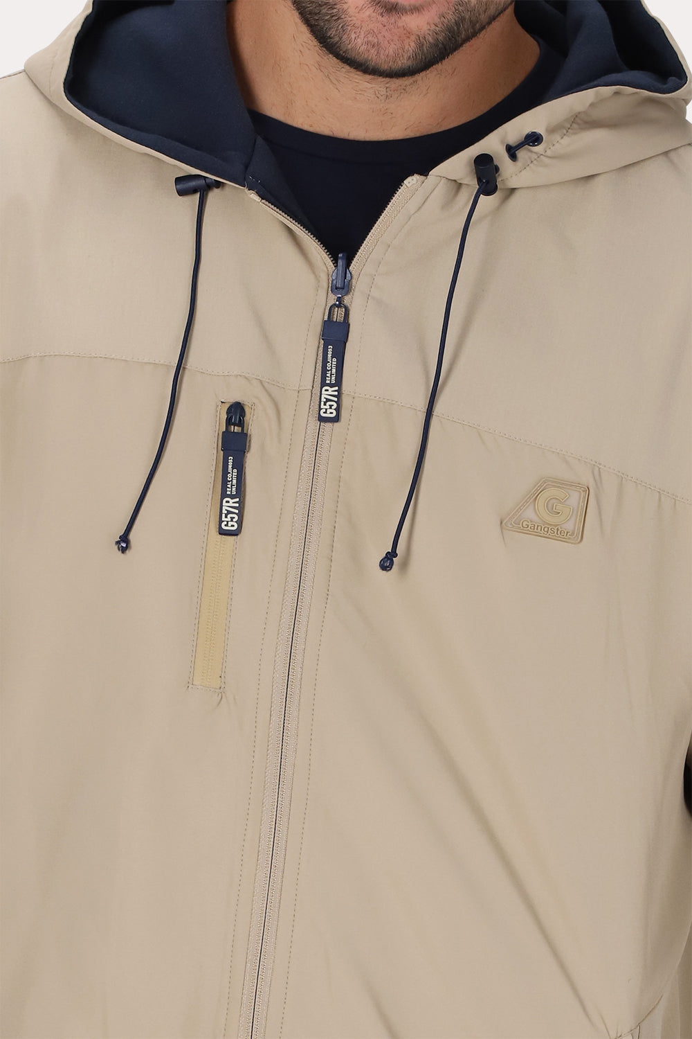 Plus Cortaviento Reversible Beacon Beige Gangster