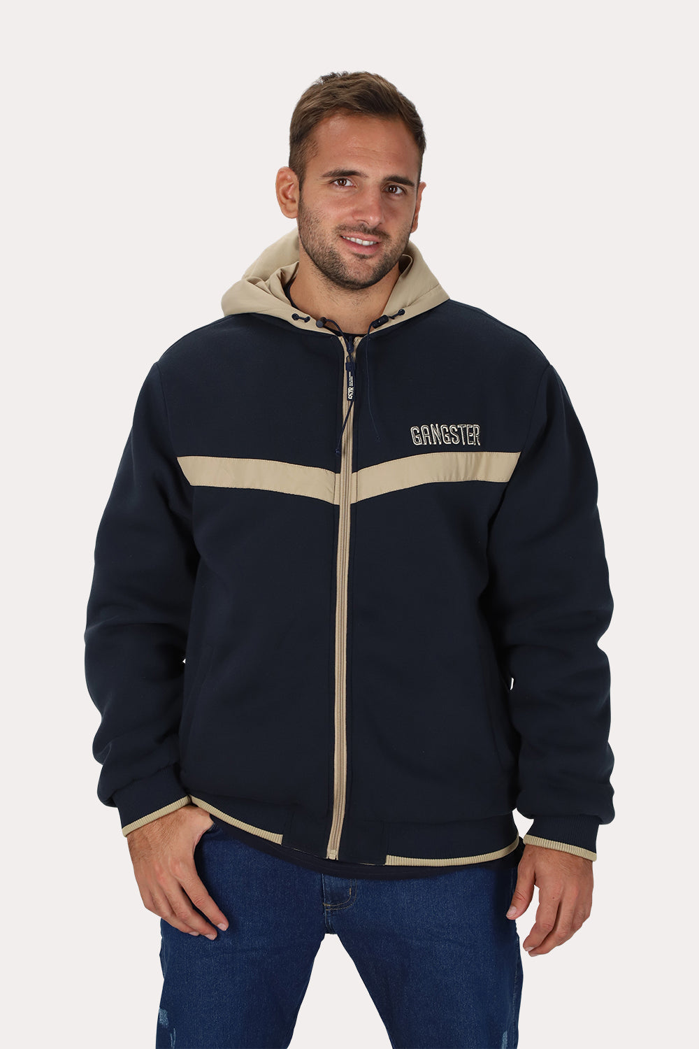 Plus Cortaviento Reversible Beacon Beige Gangster