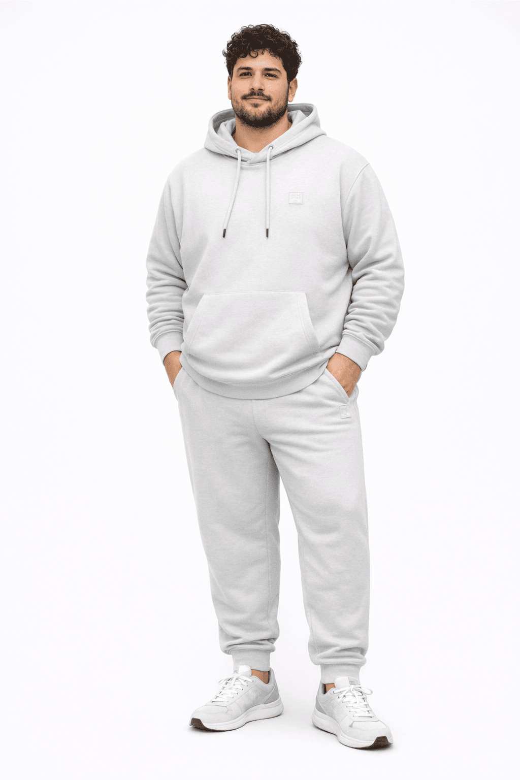 Plus Buzo Jogger Move Gris