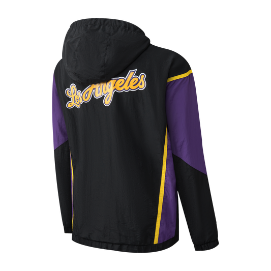 Cortaviento NBA Lakers Warm-up Negro