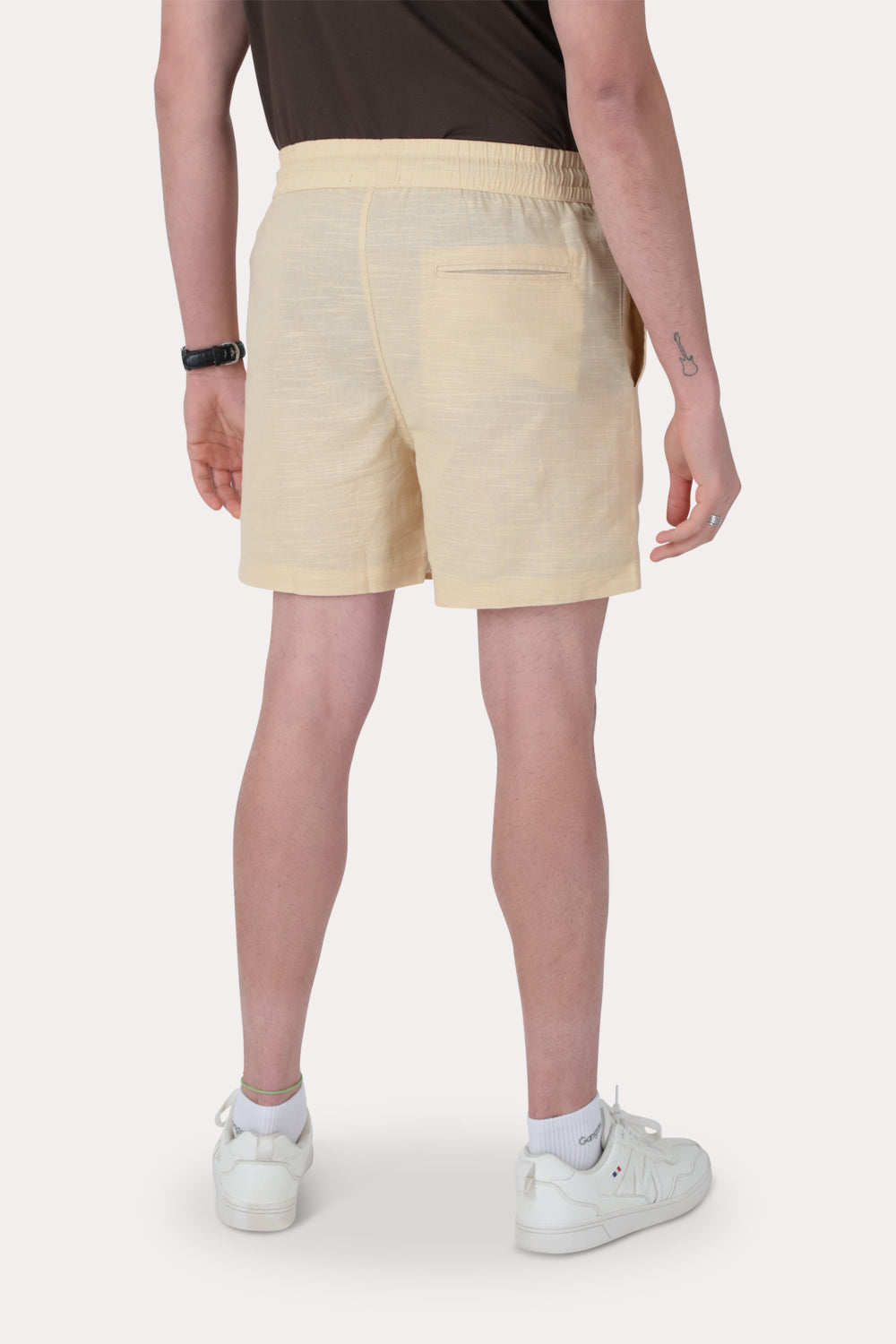 Short Algodón Coast Beige