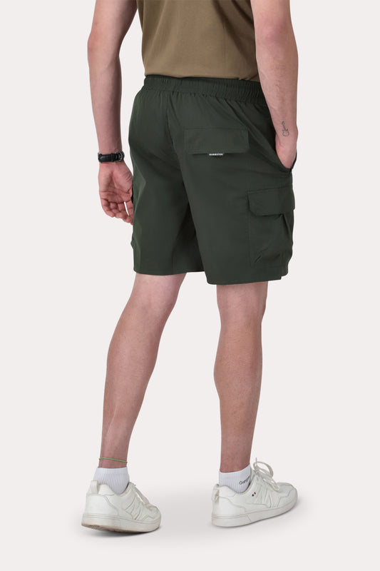 Bermuda Canvas Cargo Waterloo Verde Oscuro