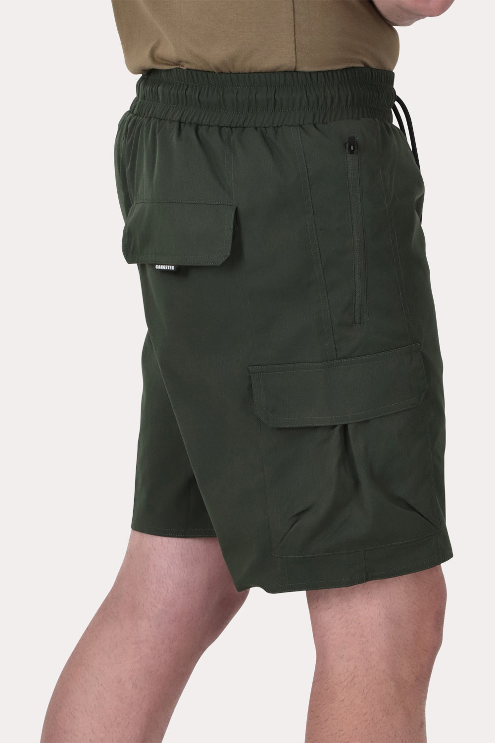 Bermuda Canvas Cargo Waterloo Verde Oscuro