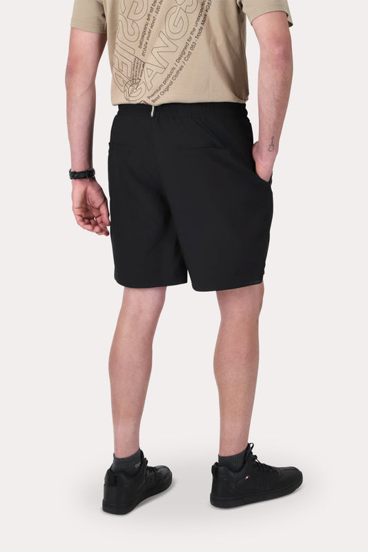 Bermuda Canvas Liso BK Negro