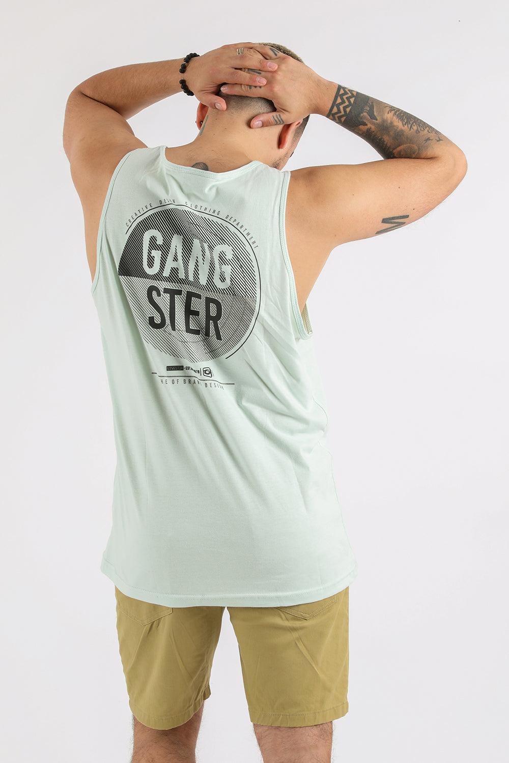 Polera Sm Mistake Verde Gangster