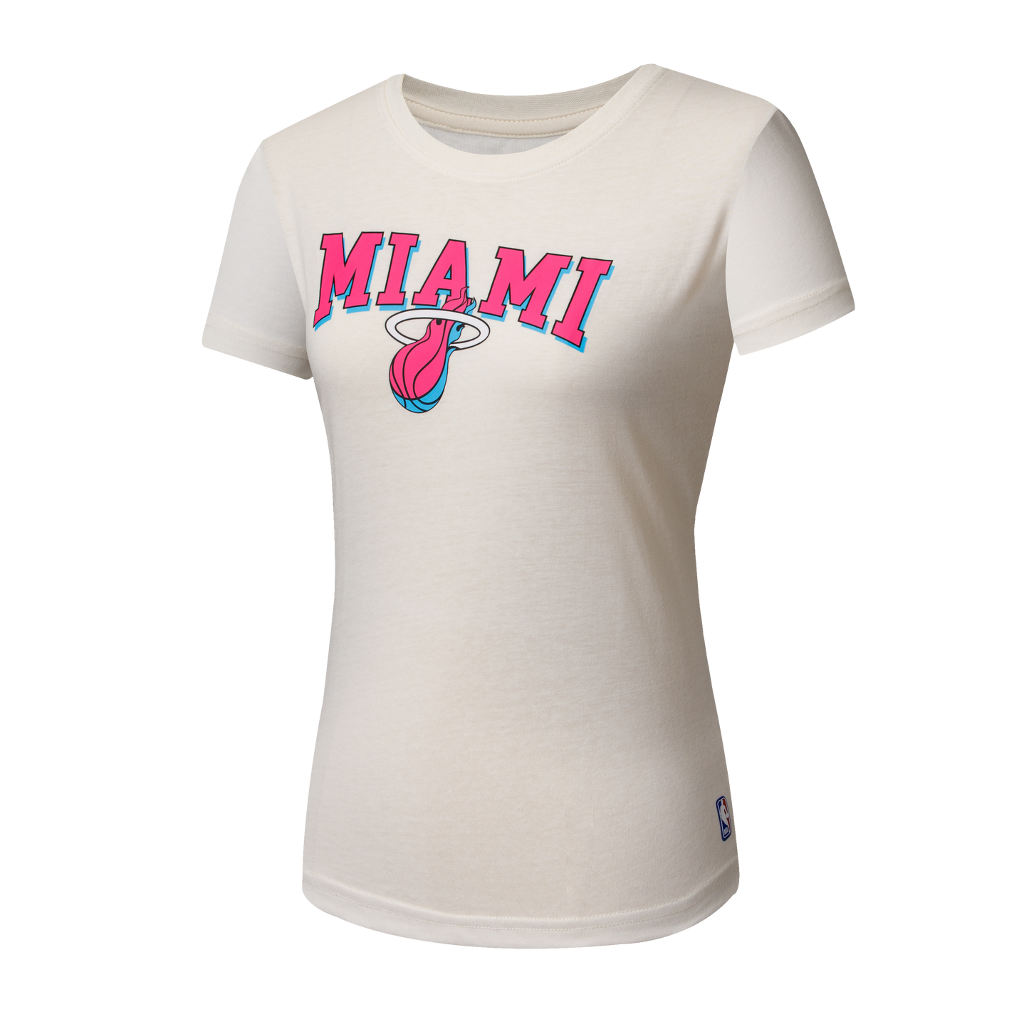 Polera Mc NBA Miami Heat Beige