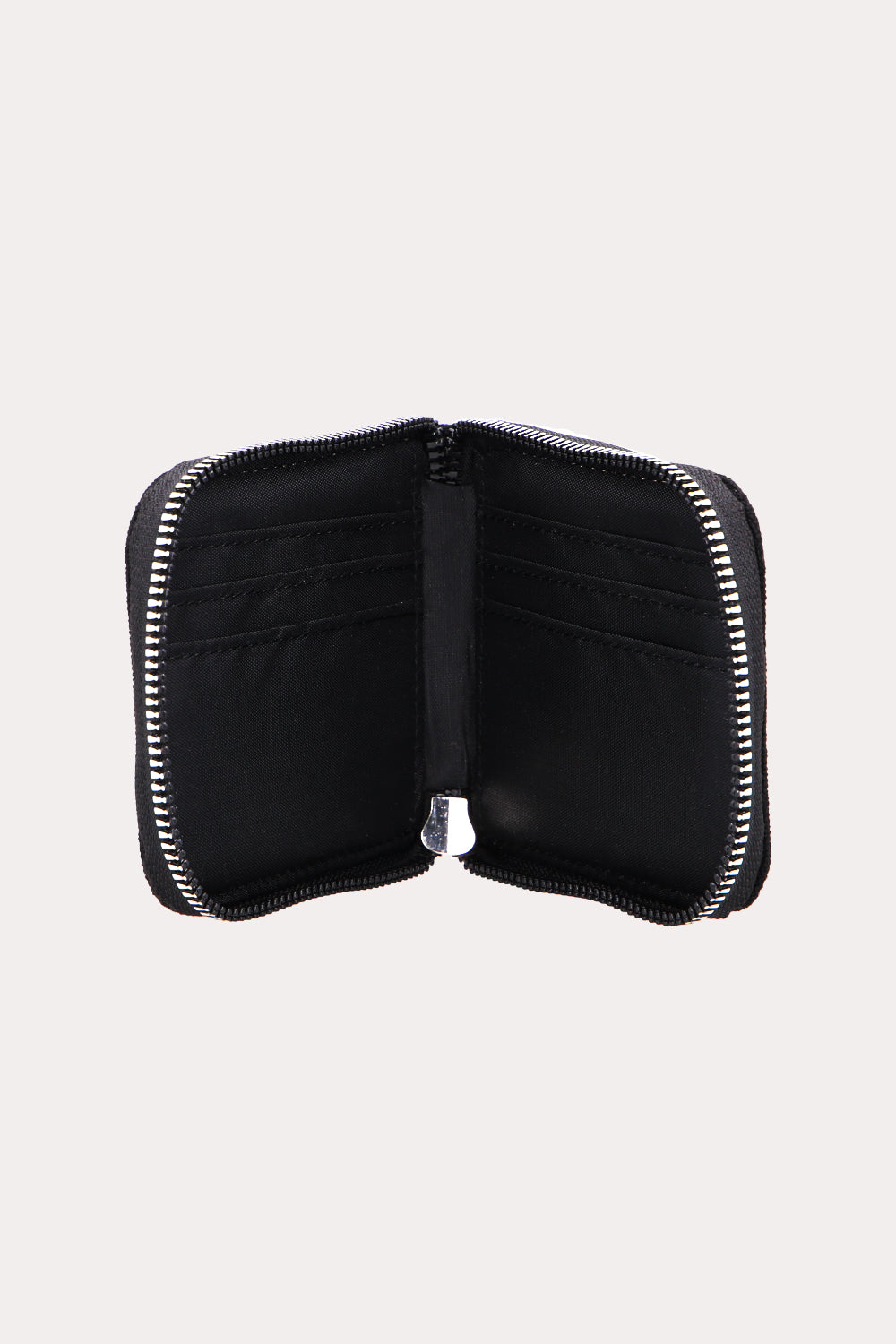 Billetera Deluxe Con Cierre Negro Gangster
