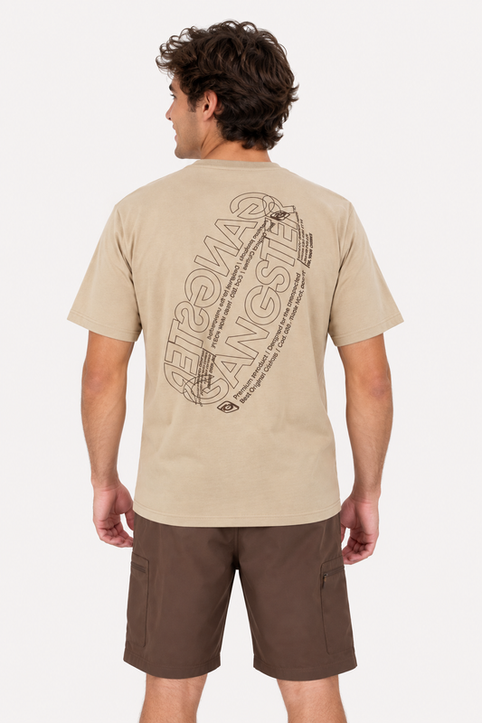 Plus Polera MC Basica Rocke Beige
