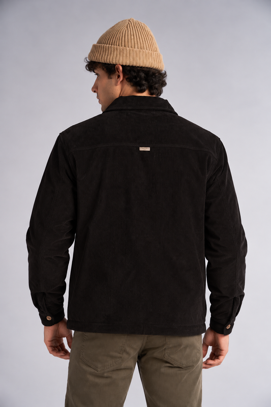 Chaqueta Overshirt Sway Negro