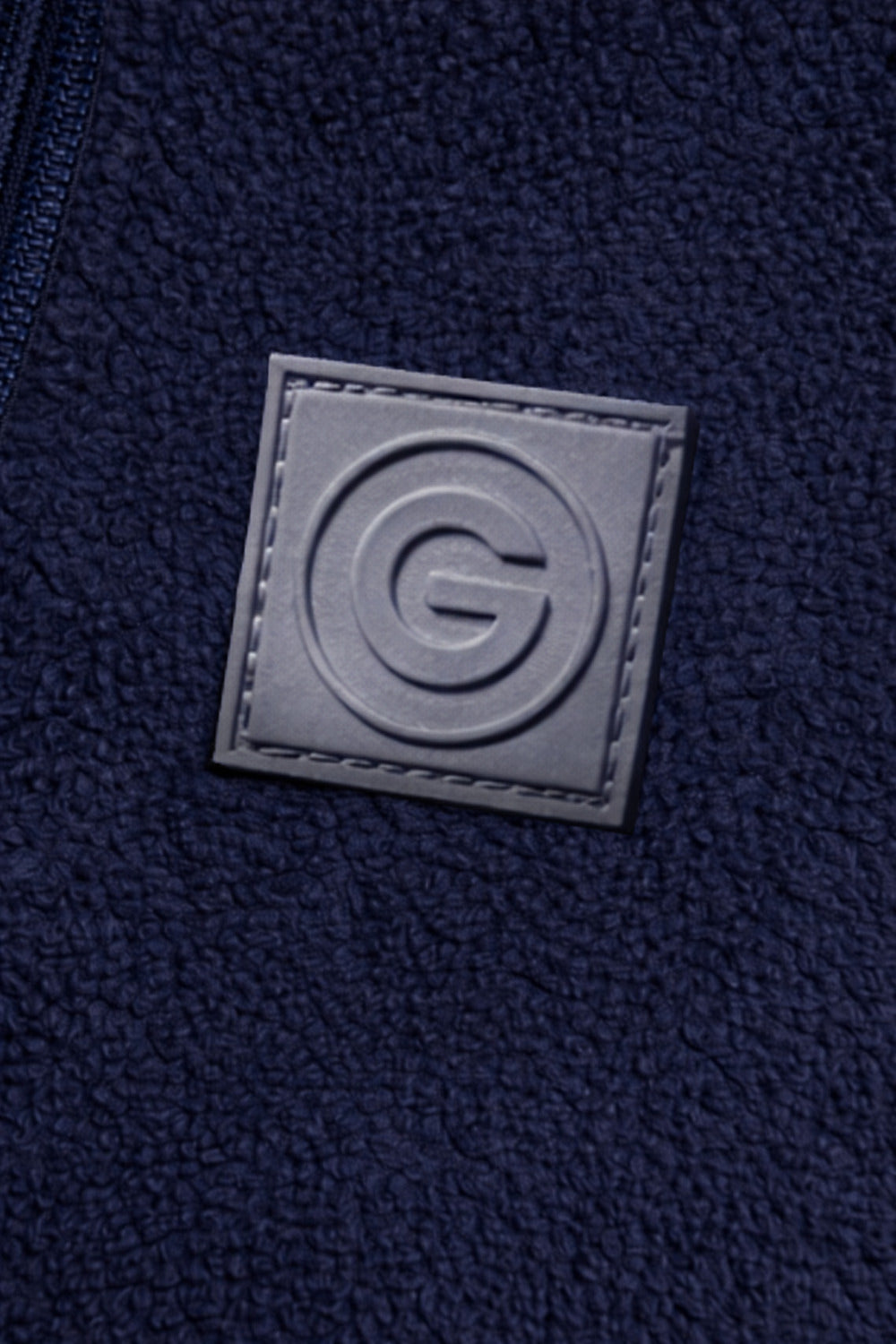 Polerón Full Zipper Fleece Classic Azul Marino