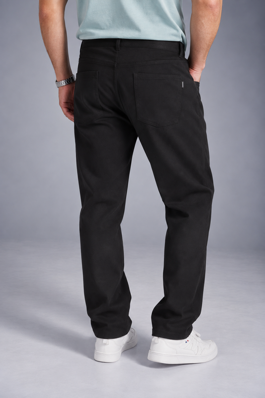 Pantalon Canvas Recto Spring Negro