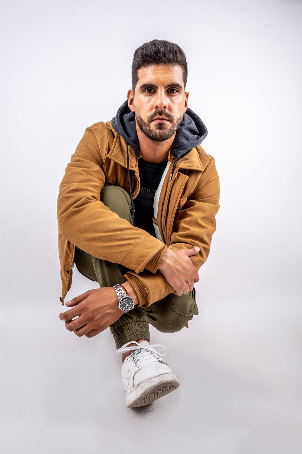Pantalon Jogger Canvas Parachute Verde Gangster - Gangster
