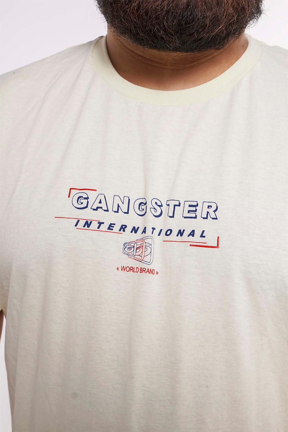 Plus Polera Mc Básica Malibu Amarillo Gangster - Gangster