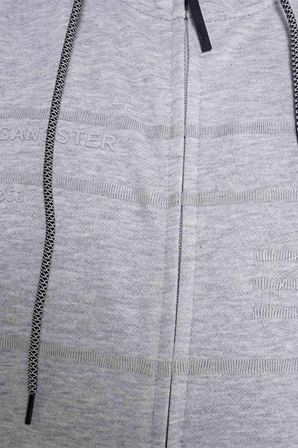 Plus Poleron Full Zipper Sili Gris Gangster - Gangster