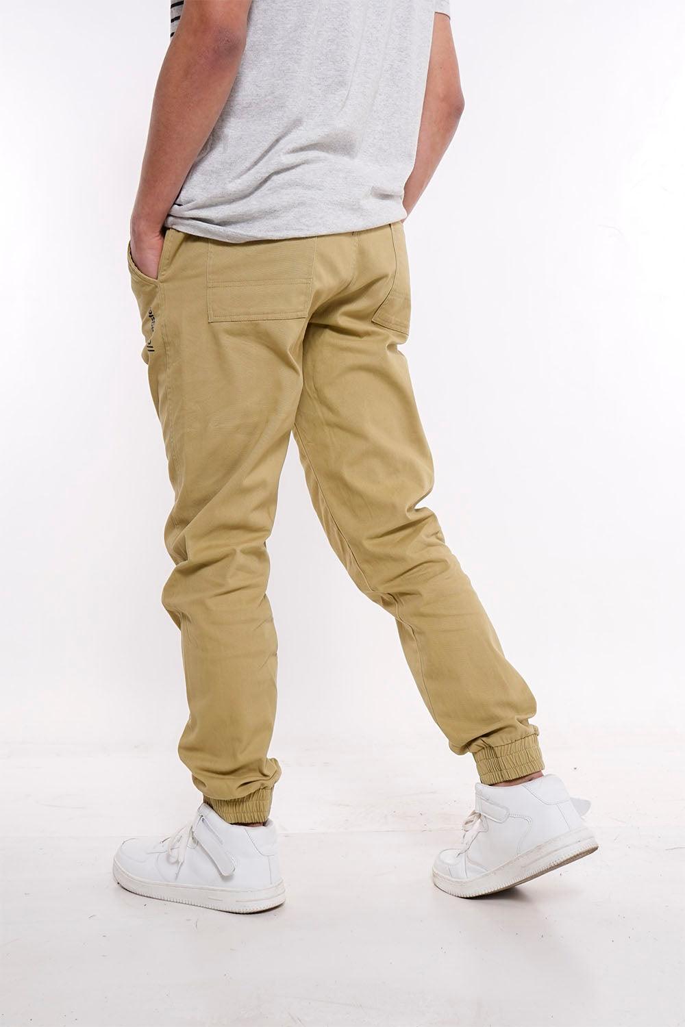 Pantalon Jogger Canvas Over Kaki Gangster - Gangster