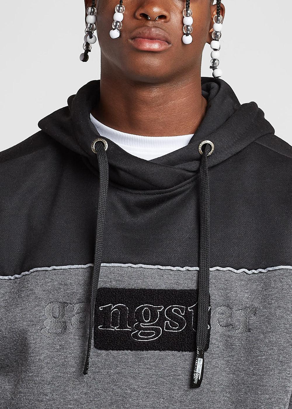Poleron Hoodie Plush Grafito Gangster - Gangster