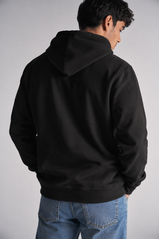 Poleron Hoodie Route Negro