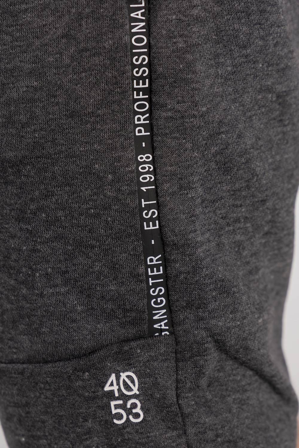Teen Short Jogger Headband Gris Gangster