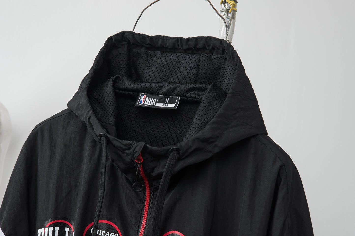 Cortaviento NBA Chicago Bulls Negro