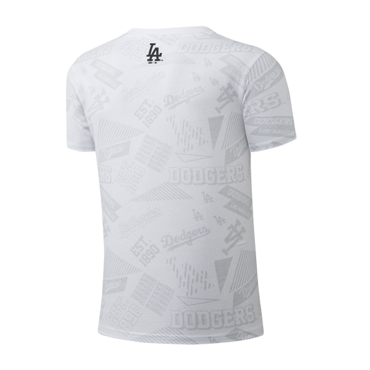 Polera MLB Dodgers Swing Blanco